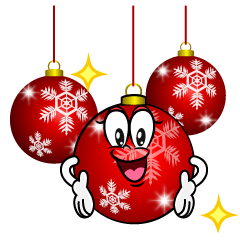 Glitter Christmas Ornaments