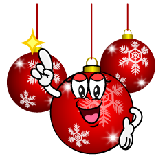 Posing Christmas Ornaments