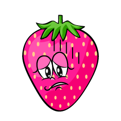Depressed Pink Strawberry