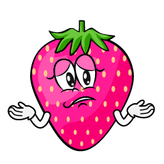 Troubled Pink Strawberry