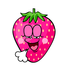 Relaxing Pink Strawberry