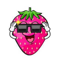 Cool Pink Strawberry