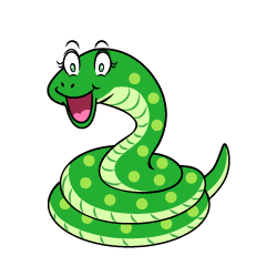 Surprising Green Snake