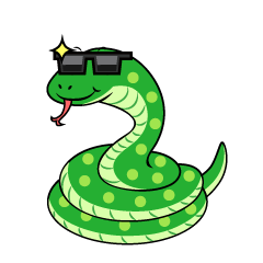 Cool Green Snake