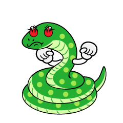 Enthusiasm Green Snake