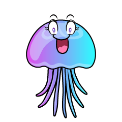 Surprising Pastel Jellyfish