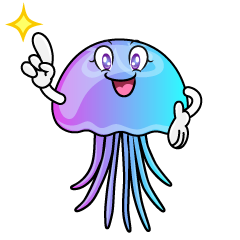 Posing Pastel Jellyfish