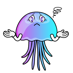 Troubled Pastel Jellyfish