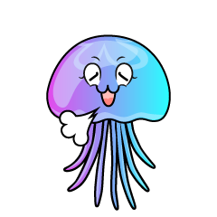 Relaxing Pastel Jellyfish