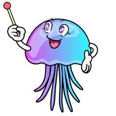 Speaking Pastel Jellyfish