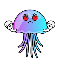 Enthusiasm Pastel Jellyfish