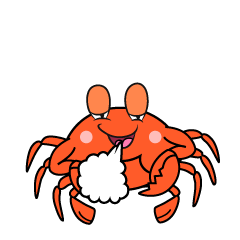Relaxing Gazami Crab