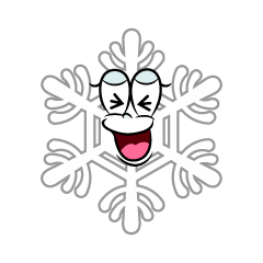 Laughing White Snow