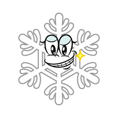 Grinning White Snow