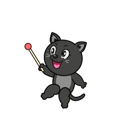 Speaking Black Cat