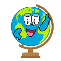 Posing Globe