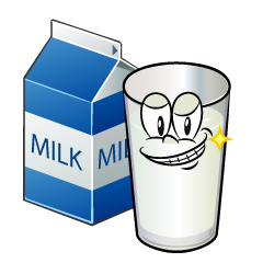 Grinning Milk