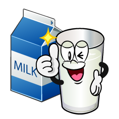 Thumbs up Milk