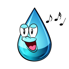 Singing Water Drop