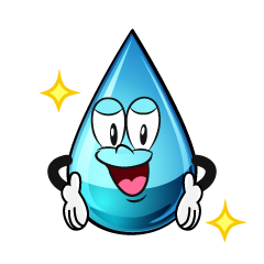 Confident Water Drop