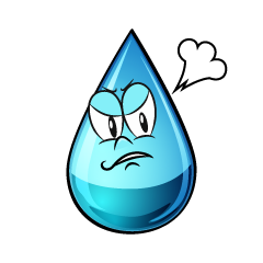 Angry Water Drop