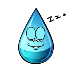 Sleeping Water Drop