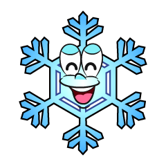 Copo de Nieve Sonriente
