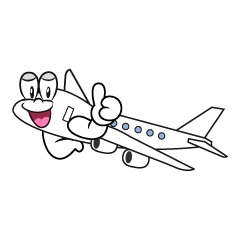 Thumbs up Airplane