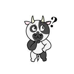 Thinking Cow