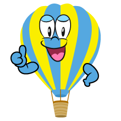 Thumbs up Hot Air Balloon