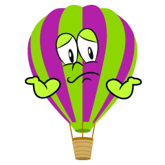 Troubled Hot Air Balloon