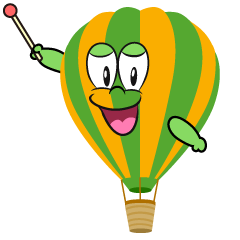 Speaking Hot Air Balloon