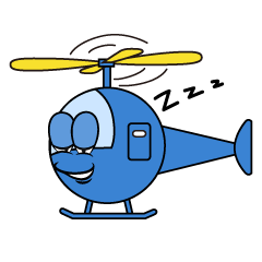 Sleeping Helicopter