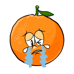 Crying Orange