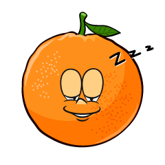 Sleeping Orange