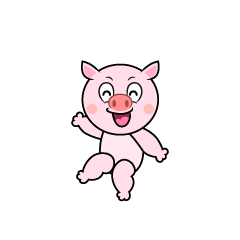 Smiling Pig