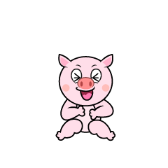 Laughing Pig