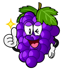 Thumbs up Grape