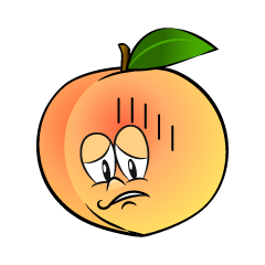 Depressed Peach