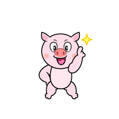 Posing Pig
