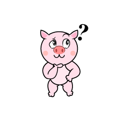 Standing Pig