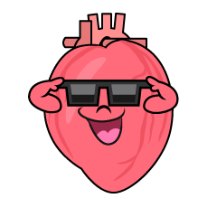 Heart with Sunglasses