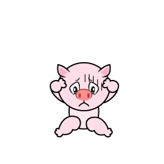 Depressed Pig