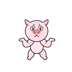 Troubled Pig