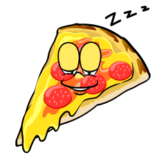 Sleeping Pizza