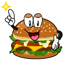 Posing Burger