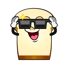 Bread with Sunglasses