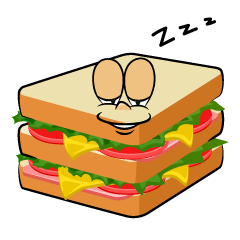 Sleeping Sandwich