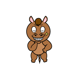 Grinning Horse