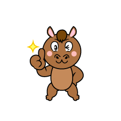 Thumbs Up Horse